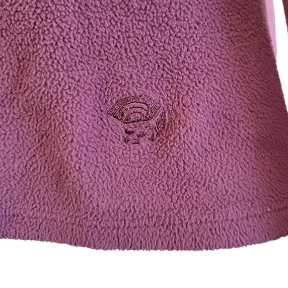 Mountain Hardwear Women's Size M Purple Polartec 1/4 Zip Pullover Fleece Jacket - Picture 5 of 10